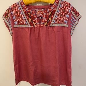 Johnny Was shirt blouse